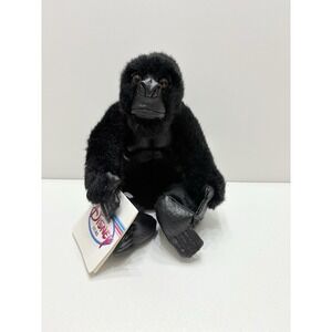Disney Store - Mighty Joe Young - 8" Beanbag Plush - New w/ Tags - Black Gorilla